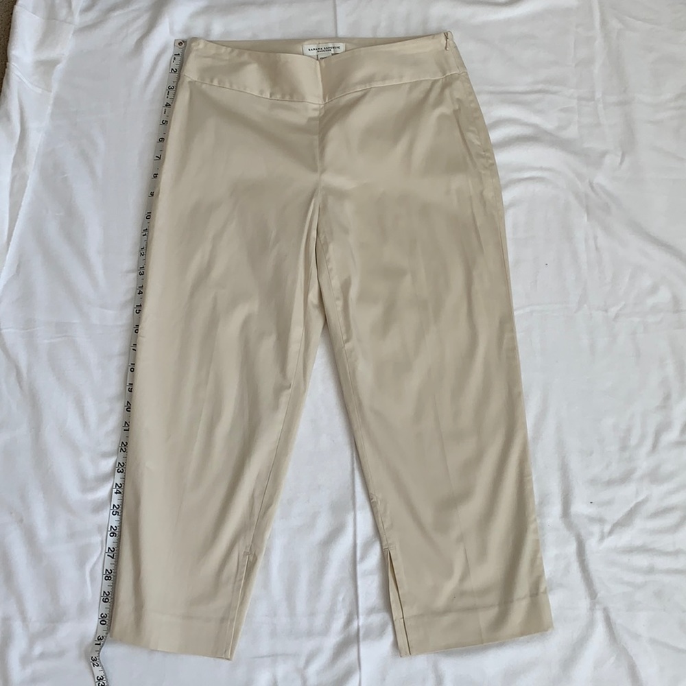 Banana Republic Harrison Cropped Khaki, Size 2